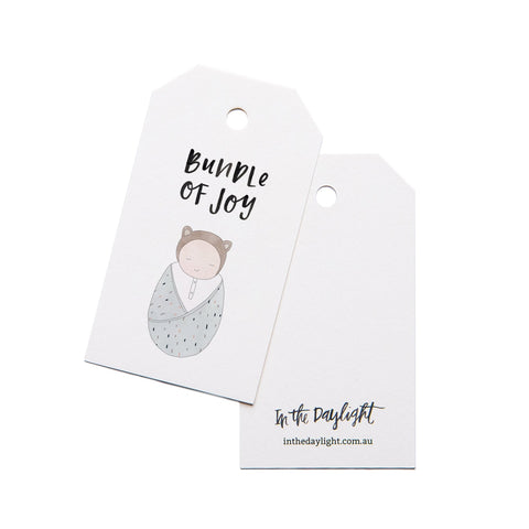 In The Daylight - Gift Tag - Bundle of Joy