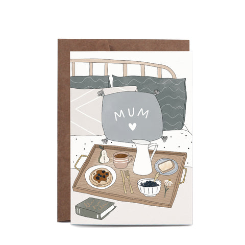 In The Daylight - Mothers Day Card - Mothers Day Breakfast in Bed