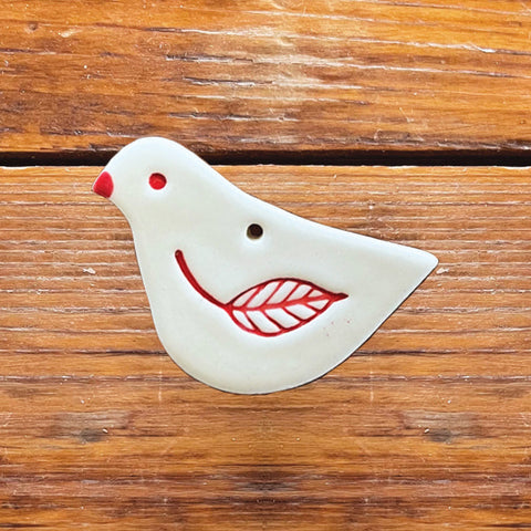 Paper Boat Press - Ceramic Mini Bird Ornament