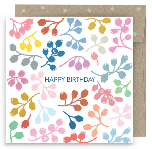 Claire Ishino - Mini Card - Gumnut Happy Birthday