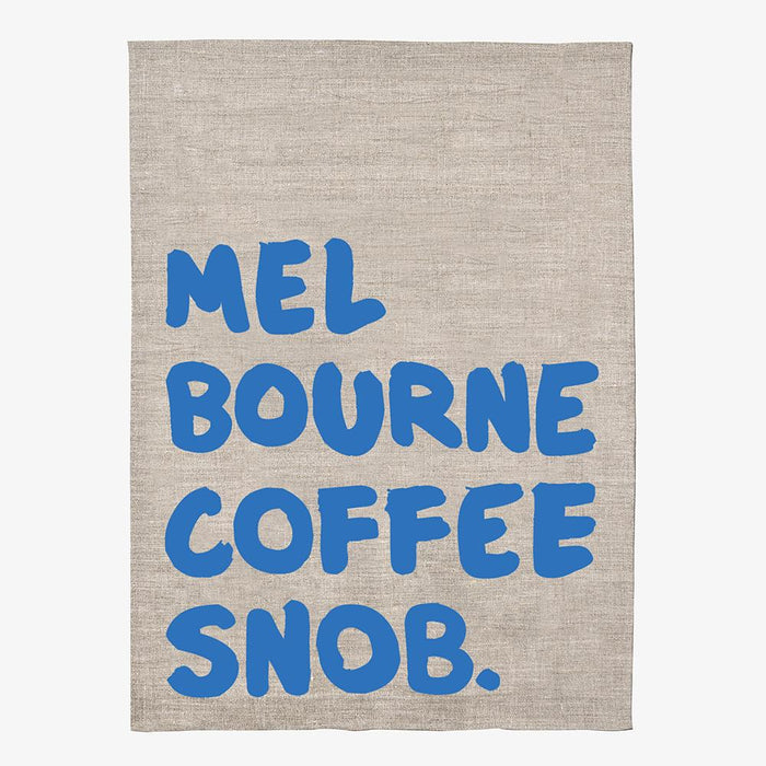 Make Me Iconic - Tea Towel - Coffee Snob