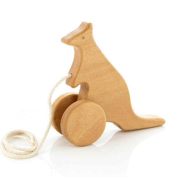 Milton Ashby - Hopping Kangaroo Pull Toy