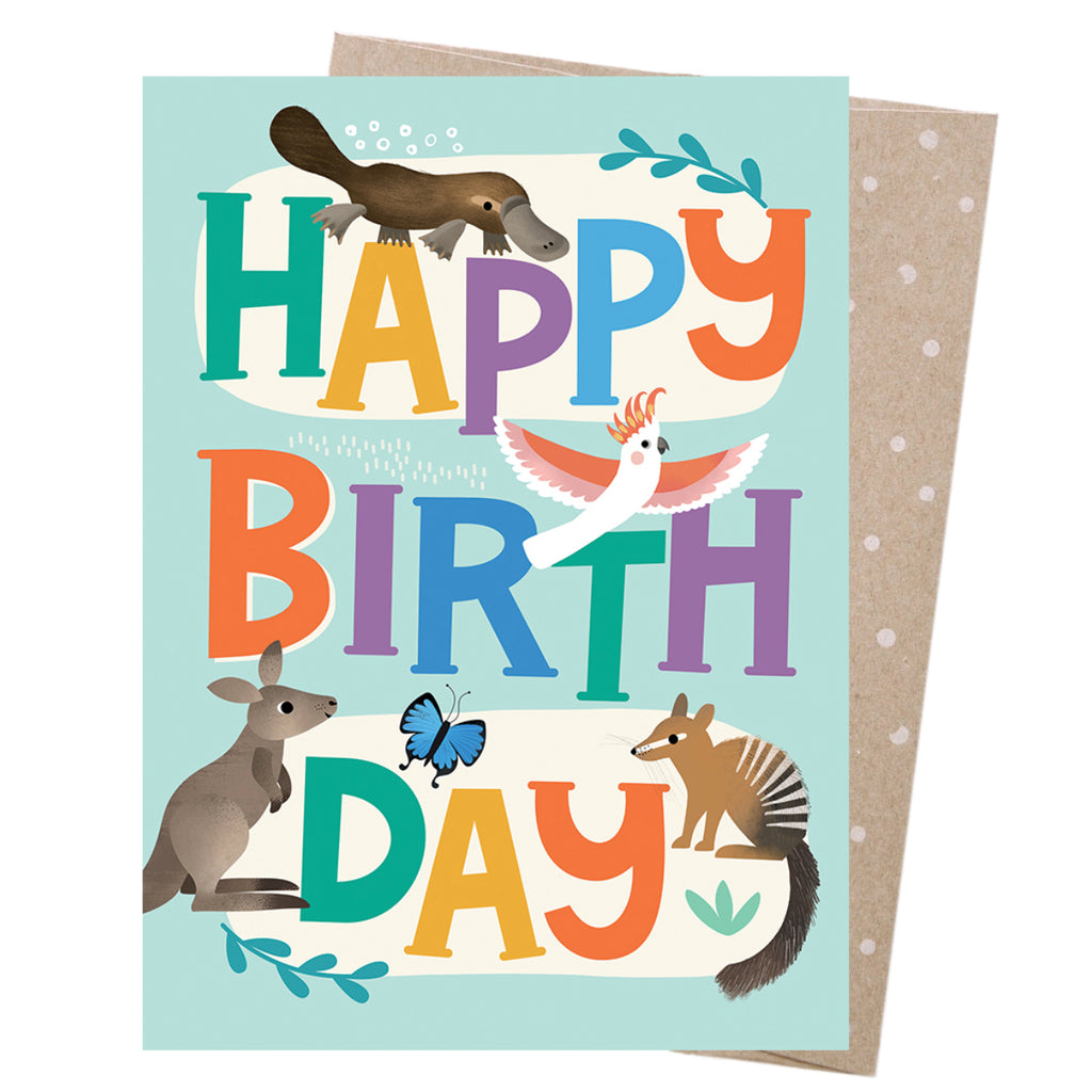 Sarah Allen - Greeting Card - Party Pals - Happy Birthday
