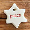 Paper Boat Press - Ceramic Mini Star Ornament