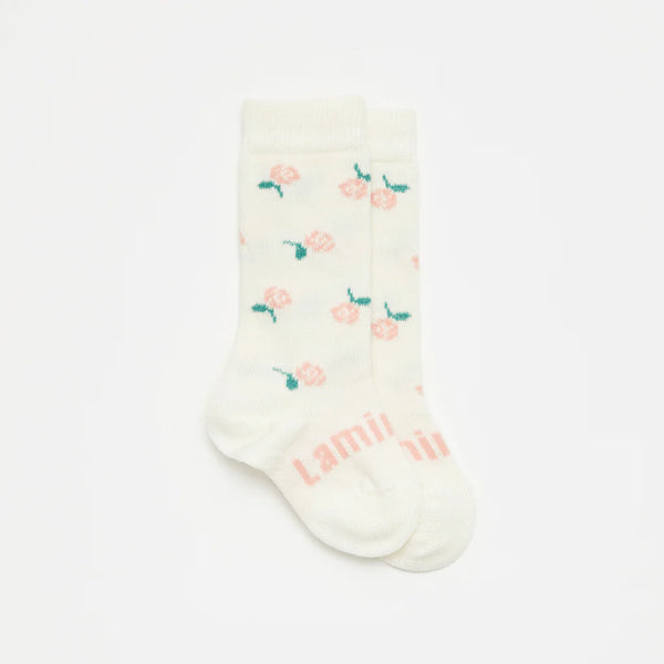 Lamington NZ - Merino Wool Baby Knee High Socks - Rosie