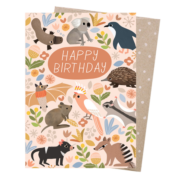 Sarah Allen - Greeting Card - Everyone's Invited - Happy Birthday