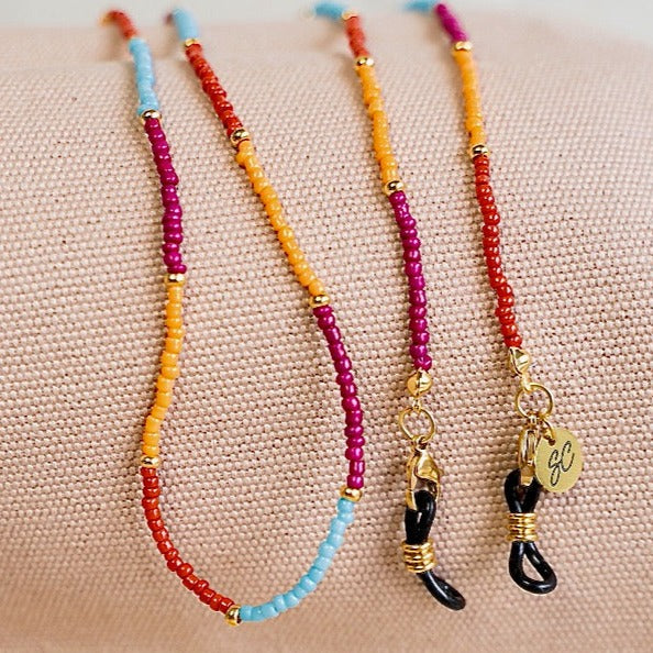 Sunny Cords - Pippa Colour - Beaded Glasses Chain