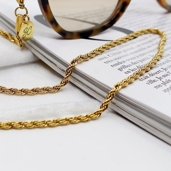 Sunny Cords - Pippa Gold - Thick Glasses Chain