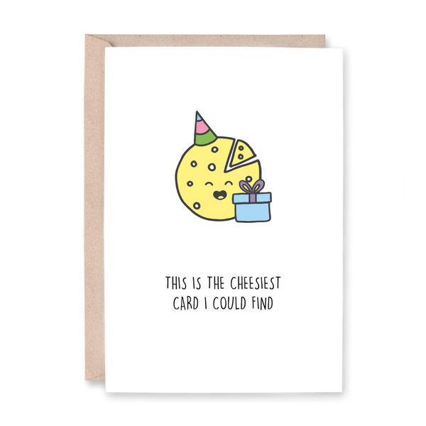 Hey Hunny - Funny Punny Greeting Card - Cheesiest Card