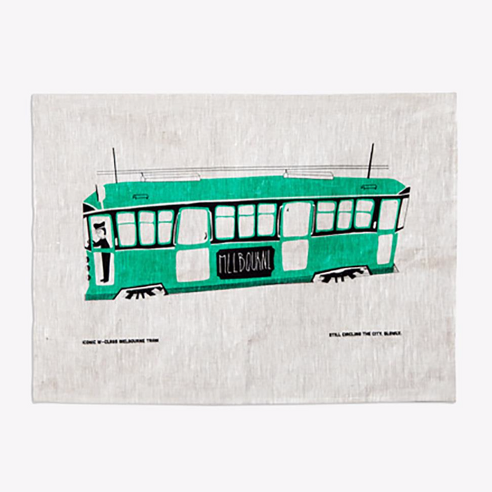 Make Me Iconic - Tea Towel - Iconic Rumble (Tram)