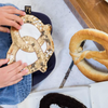 Make Me Iconic - Sequinned Purse - Pretzel