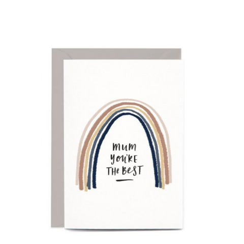 In The Daylight - Mothers Day Card - Best Mum Rainbow