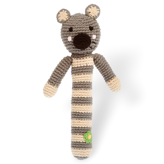 Pebble - Koala Stick Rattle