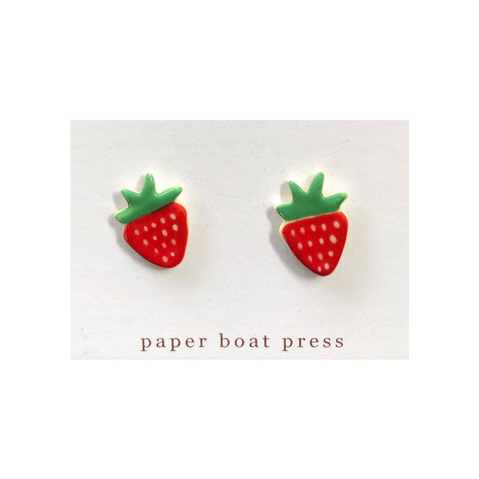 Paper Boat Press - Ceramic Fruit Studs