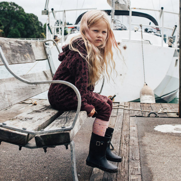 Lamington NZ - Merino Wool Kids Knee High Socks - Hundreds & Thousands