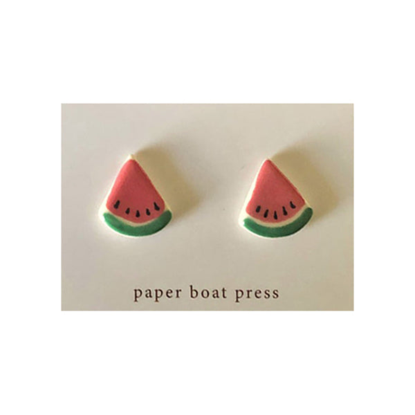 Paper Boat Press - Ceramic Fruit Studs