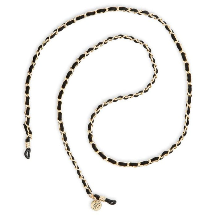 Sunny Cords - Classy C - Golden Chain with Black Suede