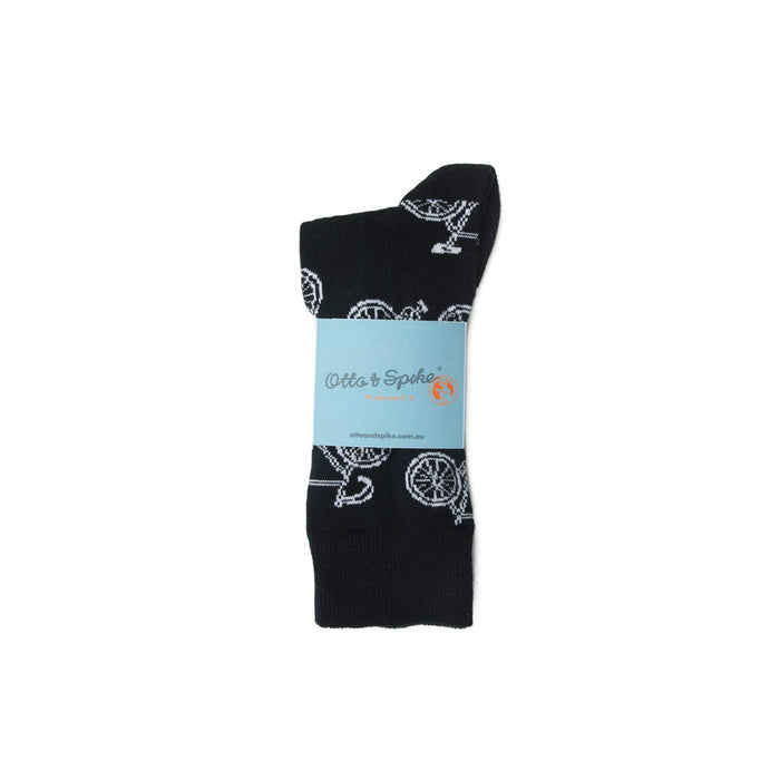 Otto & Spike - Bikes Socks - Black