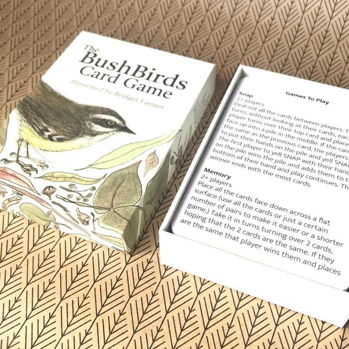 The Bush Birds Card Game - Bridget Farmer