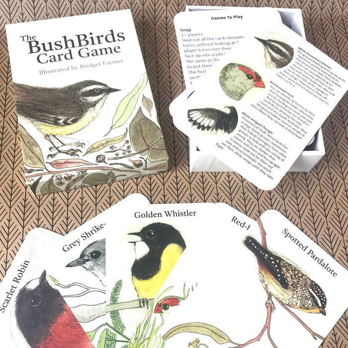 The Bush Birds Card Game - Bridget Farmer