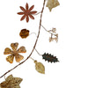 Gilded Floral Iron Garland / Wreath