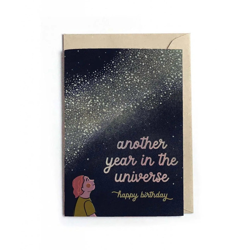 To The Trees - Birthday Card - Another Year In The Universe
